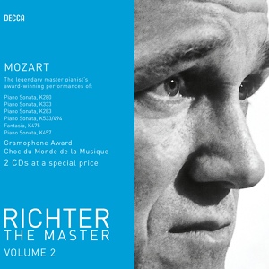 Обложка для Sviatoslav Richter - Mozart: Piano Sonata No. 5 in G Major, K. 283 - 2. Andante