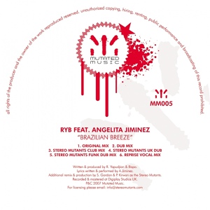 Обложка для ♪ Ryb featuring Angelita Jiminez - Brazilian Breeze (Stereo Mutants Funk Dub)