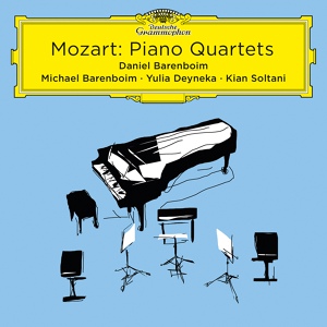 Обложка для Michael Barenboim, Yulia Deyneka, Kian Soltani, Daniel Barenboim - Mozart: Piano Quartet No. 1 in G Minor, K. 478 - I. Allegro