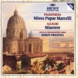 Обложка для The Choir of Westminster Abbey, Simon Preston - Palestrina: Missa Papae Marcelli - Gloria