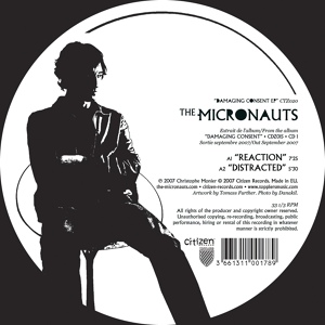 Обложка для The Micronauts - Distracted (EP Version)