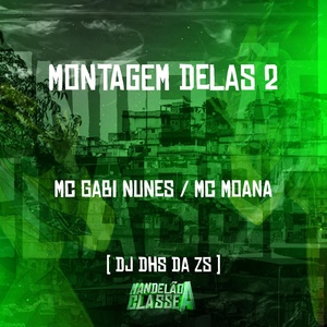 Обложка для Mc Gabi Nunes, DJ DHS Da ZS feat. mc moana - Montagem Delas 2