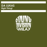 Обложка для Da Lukas - Right Thing! (Club Mix)
