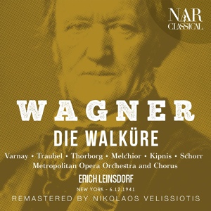 Обложка для Metropolitan Opera Orchestra, Erich Leinsdorf, Fredrich Schorr - Die Walküre, WWV 86b, IRW 52, Act III: "Der Augen leuchtendes Paar" (Wotan)