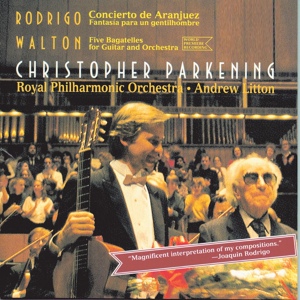 Обложка для Christopher Parkening/Andrew Litton - Five Bagatelles for Guitar and Orchestra: Presto con slancio