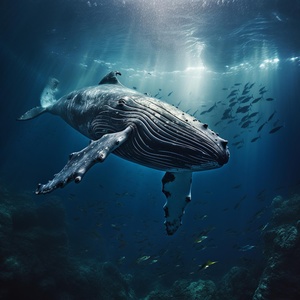 Обложка для Музыка для сна - Звуки китов для сна