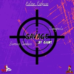 Обложка для Serious Gambino feat. Demyracle - Savage (21 Guns)
