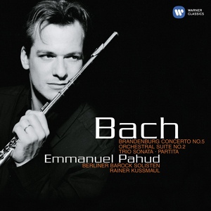 Обложка для Emmanuel Pahud - Bach, JS: Flute Partita in A Minor, BWV 1013: III. Sarabande