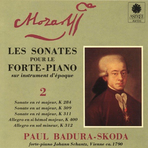 Обложка для Paul Badura-Skoda - Piano Sonata No. 6 in D Major, K. 284 "Dürnitz Sonata": III. Tema con variazione