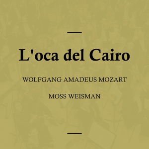 Обложка для l'Orchestra Filarmonica di Moss Weisman feat. Moss Weisman, Luciano Gonevallo, Francesca Tosario, Raffaella Zendretti, David Klark - L'oca del Cairo, K. 422: Su via putti, presto, presto