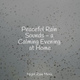 Обложка для Rain Sounds, Deep Relaxation Meditation Academy, Rain Sound Studio - Rainy Traffic