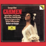 Обложка для Katia Ricciarelli, José Carreras, Berliner Philharmoniker, Herbert von Karajan - Bizet: Carmen / Act 1 - Votre mère avec moi sortait de la chapelle