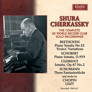 Обложка для Shura Cherkassky - Piano Sonata in A Major, D. 959: I. Allegro