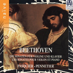 Обложка для Régis Pasquier, Jean-Claude Pennetier - Sonate pour violon No. 4 in A Minor, Op. 23: I. Presto