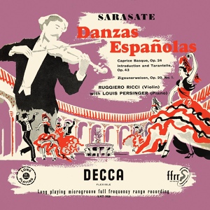Обложка для Ruggiero Ricci, Louis Persinger - Sarasate: Zigeunerweisen, Op. 20