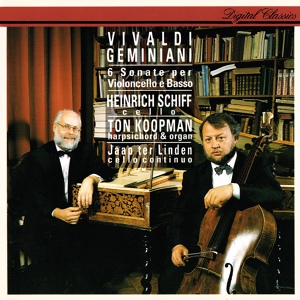 Обложка для Heinrich Schiff, Ton Koopman, Jaap Ter Linden - Vivaldi: Cello Sonata in E minor, RV 40 - 1. Largo