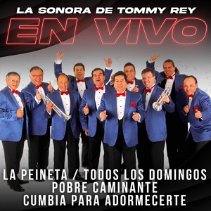 Обложка для La Sonora De Tommy Rey - La Peineta / Todos Los Domingos / Pobre Caminante / Cumbia Para Adormecerte (En Vivo)
