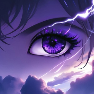 Обложка для данирка - Лиловые глаза