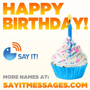 Обложка для Say It Messages - Happy Birthday Kate