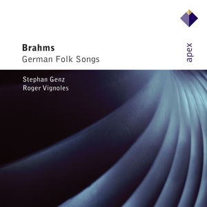 Обложка для Stephan Genz - Brahms: 49 German Folk Songs, WoO 33: "Mein Mädel hat einem Rosenmund"