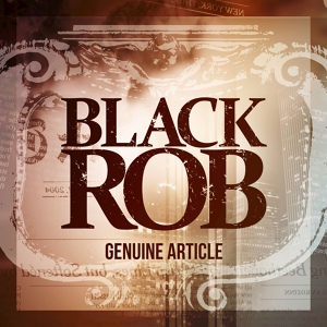 Обложка для Black Rob - Genuine Article