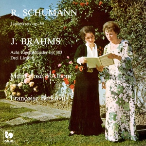 Обложка для Marie-José d'Alboni, Françoise Berkovits - Liederkreis, Op. 39: 4. Die Stille