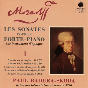 Обложка для Paul Badura-Skoda - Piano Sonata No. 1 in C Major, K. 279: II. Andante