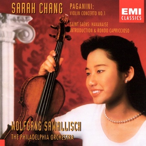 Обложка для Sarah Chang, Wolfgang Sawallisch, Филадельфийский оркестр - Paganini: I. Allegro maestoso