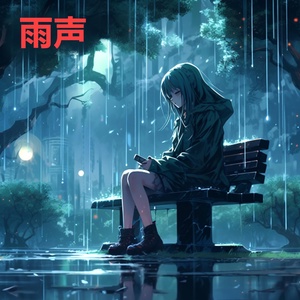 Обложка для 雨声 feat. 专注 - 雨声, 小雨, 时助眠雨声