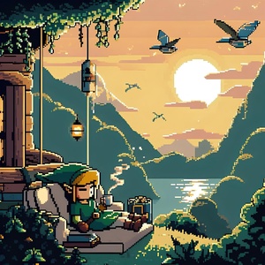 Обложка для Feora - Lost Woods - Legend of Zelda (Lofi) [Short Version]