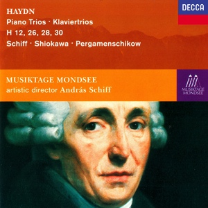 Обложка для András Schiff, Yuuko Shiokawa, Boris Pergamenschikow - Haydn: Piano Trio in E flat, H.XV No. 30 - 1. Allegro moderato