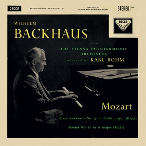 Обложка для Wilhelm Backhaus, Wiener Philharmoniker, Karl Böhm - Mozart: Piano Concerto No. 27 in B-Flat Major, K. 595 - 2. Larghetto