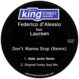 Обложка для Federico d'Alessio feat. Laureen - Don't Wanna Stop
