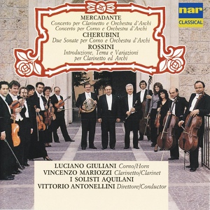 Обложка для I Solisti Aquilani, Vittorio Antonellini, Luciano Giuliani - Due sonate per corno e orchestra d'archi: No. 1, Larghetto