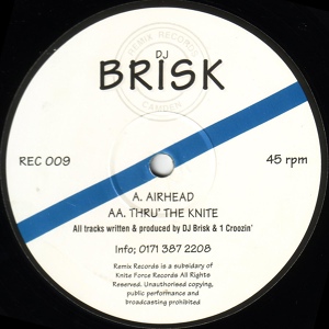 Обложка для DJ Brisk - Airhead