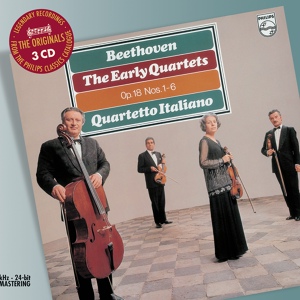 Обложка для Quartetto Italiano - Beethoven: String Quartet No. 4 in C minor, Op. 18 No. 4 - 4. Allegro