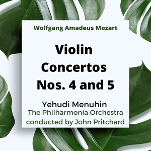 Обложка для Yehudi Menuhin, John Pritchard, The Philharmonia Orchestra - Violin Concerto No. 4 in D Major, K. 218: II. Andante cantabile