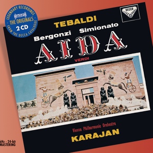 Обложка для Cornell MacNeil, Wiener Philharmoniker, Herbert von Karajan - Verdi: Aida / Act 2 - Quest'assisa ch'io vesto vi dica