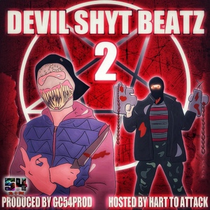 Обложка для GC54PROD feat. HART TO ATTACK - 10 Evil Commandmentz