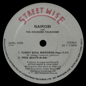 Обложка для Nairobi & The Awesome Foursome - Soul Makossa (Instrumental)