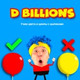 Обложка для D Billions - Учим цвета и цифры с шариками