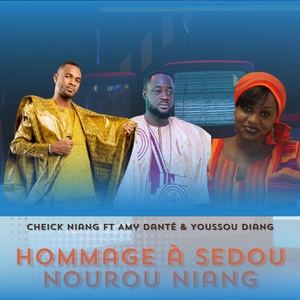 Обложка для Cheick Niang feat. AMY DANTÉ, YOUSSOU DIENG - Hommage à sedou nourou niang