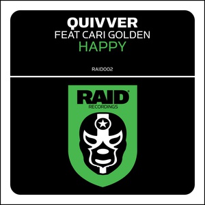 Обложка для Quivver feat. Cari Golden - Happy (feat. Cari Golden)