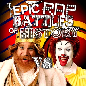Обложка для Epic Rap Battles of History - Ronald McDonald vs the Burger King
