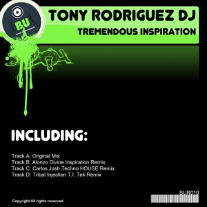 Обложка для Tony Rodriguez DJ - Tremendous Inspiration