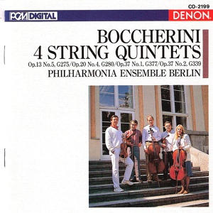 Обложка для Луиджи Родольфо Боккерини - String Quintet No. 5 in E Major, Op. 13: III. Minuestto