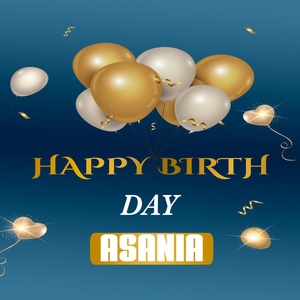 Обложка для Asania Mike - HAPPY BIRTHDAY