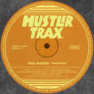 Обложка для Paul Rudder - Happy (Yann Polewka Remix)