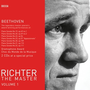 Обложка для Sviatoslav Richter - Beethoven: Piano Sonata No. 20 in G, Op. 49 No. 2 - 1. Allegro ma non troppo