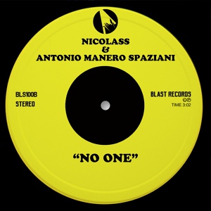 Обложка для Nicolass, Antonio Manero Spaziani - No One